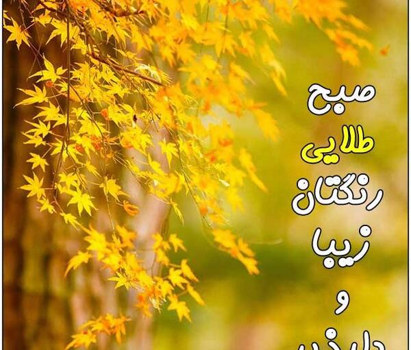 عکسهای صبح بخیر پاییزی