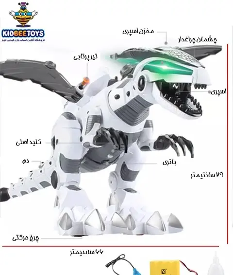 عکس دایناسور کنترلی