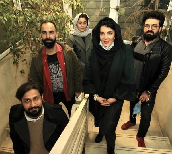 عکس پشت صحنه ی سریال از سرنوشت