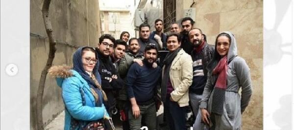 عکس پشت صحنه ی سریال از سرنوشت