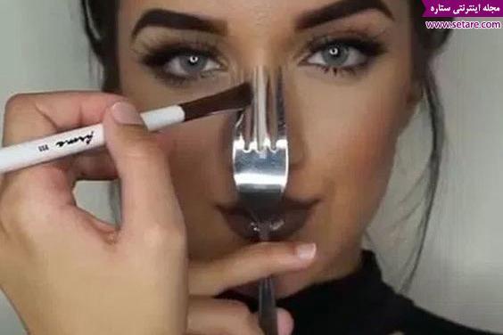 عکس خنده دار آرایش