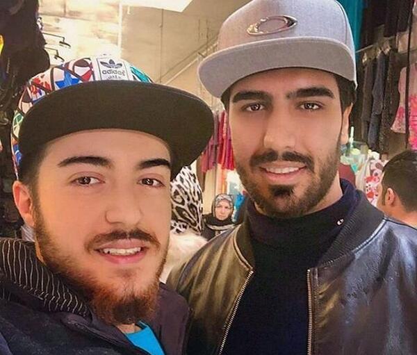 عکس پرهام هادیان برادر رهام هادیان