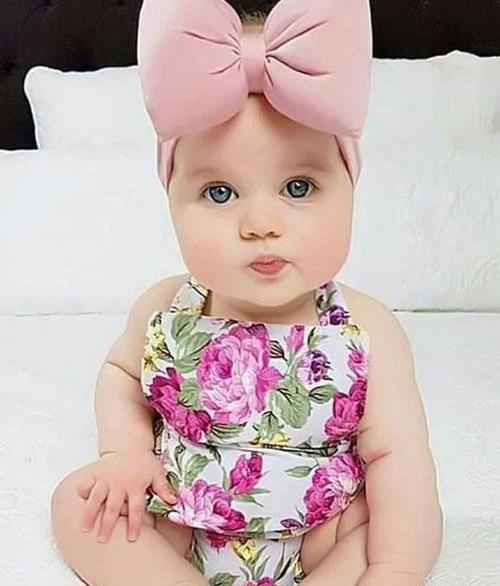 عکس لباس لی نوزاد دختر