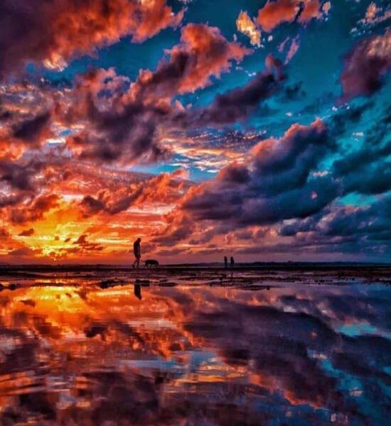عکس منظره زیبای عاشقانه
