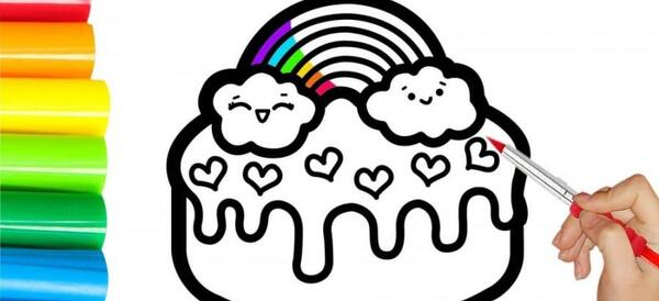عکس نقاشی گل عروسی