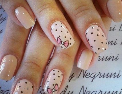 عکس مدل های ساده ی ناخن