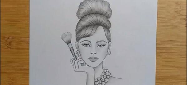 عکس نقاشی دخترانه هندی