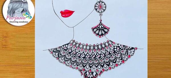 عکس نقاشی دخترانه هندی
