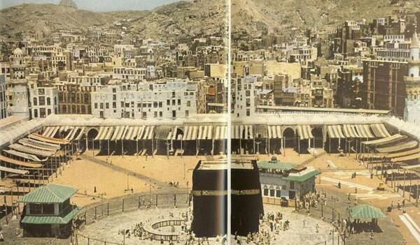 عکس قدیمی خانه خدا