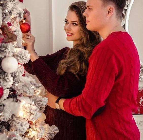 عکس ایده عکاسی یلدا دونفره