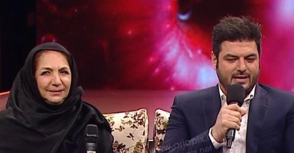 عکس سام درخشانی و مادرش