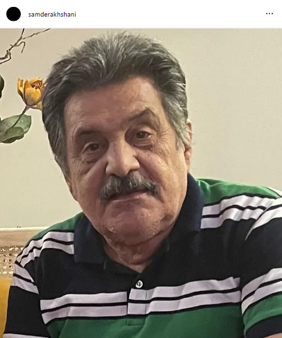 عکس سام درخشانی و مادرش