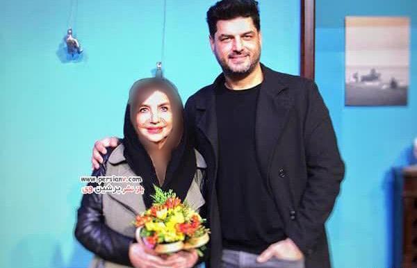 عکس سام درخشانی و مادرش
