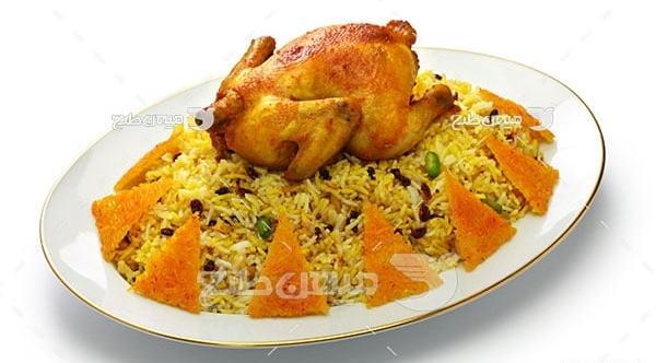 عکس غذا زرشک پلو