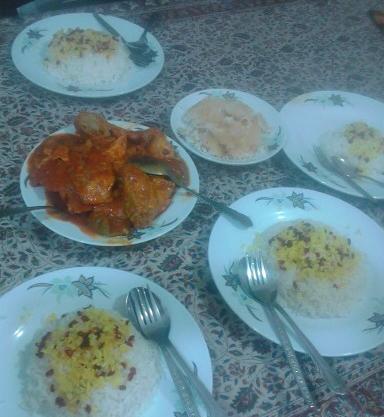 عکس غذا زرشک پلو