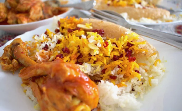 عکس غذا زرشک پلو