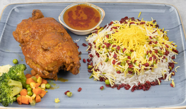 عکس غذا زرشک پلو