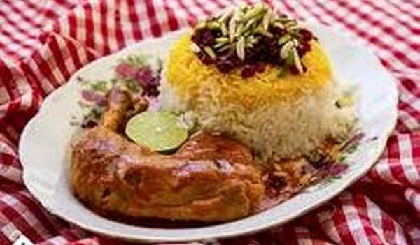 عکس غذا زرشک پلو