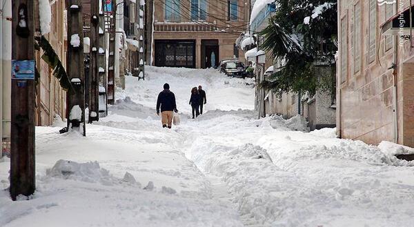 عکسهای برف لاهیجان