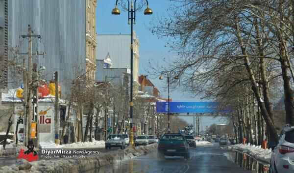 عکسهای برف لاهیجان