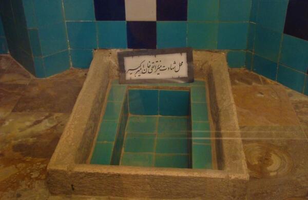 عکس هوایی باغ فین کاشان
