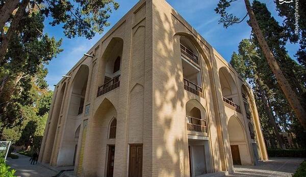 عکس هوایی باغ فین کاشان