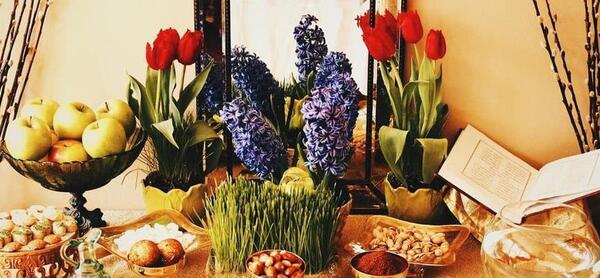 عکس طراحی سفره هفت سین