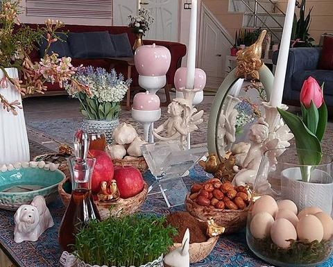 عکس طراحی سفره هفت سین