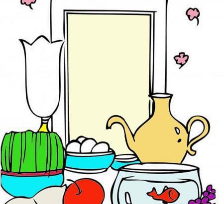 عکس طراحی سفره هفت سین