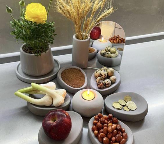 عکس طراحی سفره هفت سین