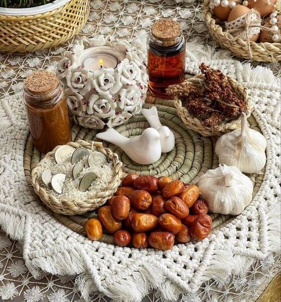 عکس طراحی سفره هفت سین