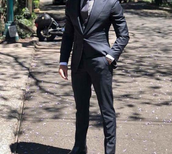 عکس کت شلوار چهارخونه
