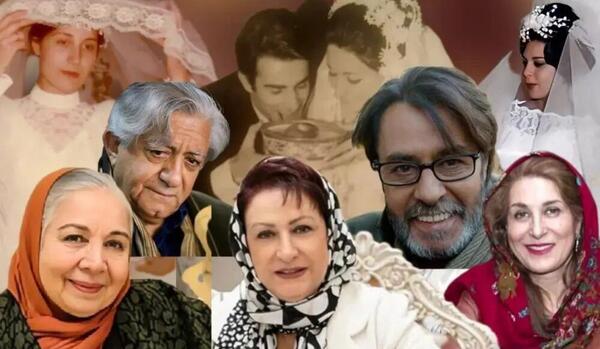عکس عروسی بازیگران