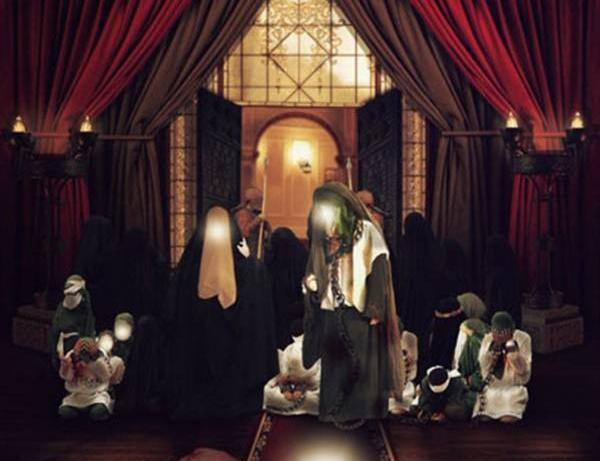 عکس امام حسین فاطمه