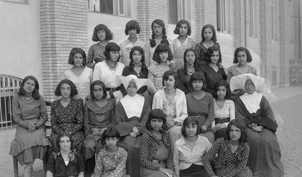 عکس دسته جمعی زنان قاجار