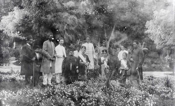 عکس دسته جمعی زنان قاجار