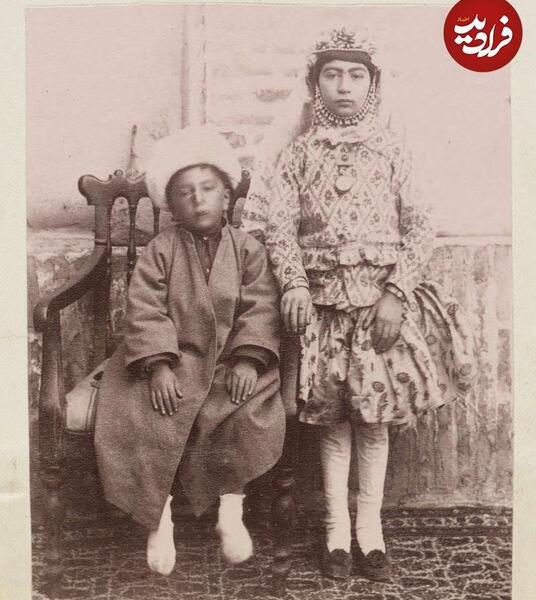 عکس دسته جمعی زنان قاجار