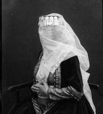 عکس دسته جمعی زنان قاجار