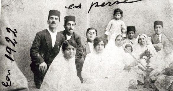 عکس دسته جمعی زنان قاجار