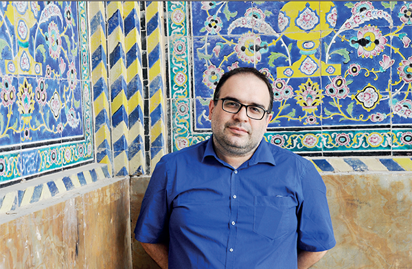 عکس منظره روی کاشی