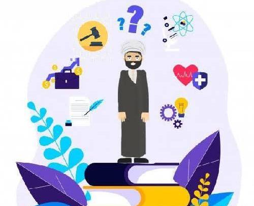 عکس کارتونی طلبه