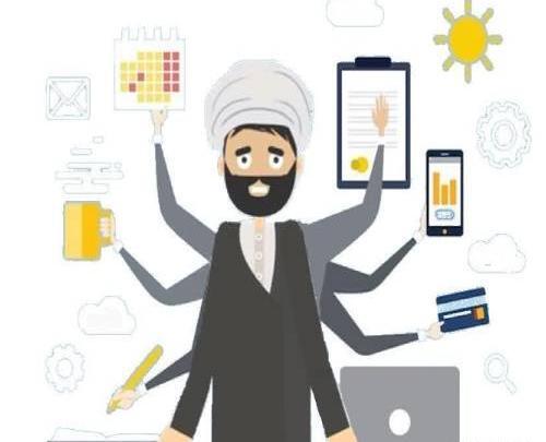 عکس کارتونی طلبه
