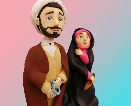 عکس کارتونی طلبه