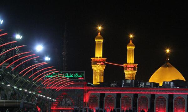 عکس زیبای حرم امام حسین ع