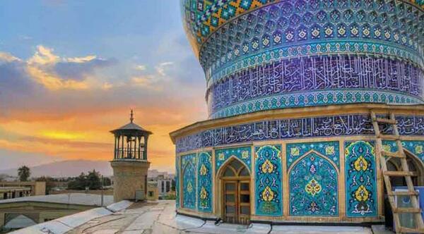 عکس حرم علی ابن حمزه