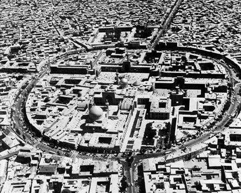 عکس هوایی حرم امام رضا