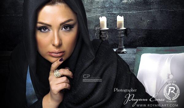 عکس چشم نیوشا ضیغمی