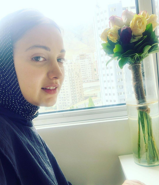 عکس دختر ایرانی نیم رخ