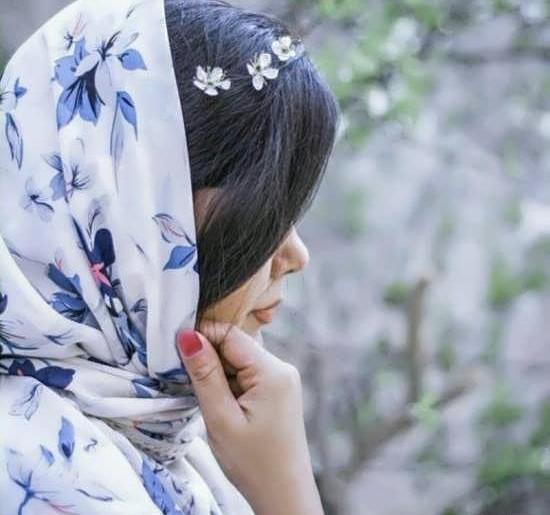 عکس دختر ایرانی نیم رخ