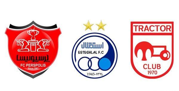 عکس تیم استقلال و پرسپولیس